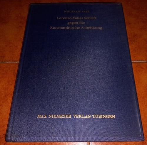 Setz lorenzo vallas schrift - setz,