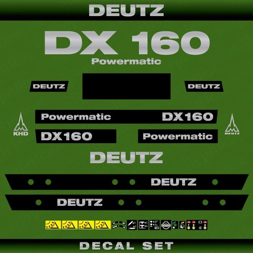 Deutz 160 powermatic set - deutz,