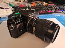 Macchina Fotografica Yashica FX-3 Super + Obbiettivo Tokina SZ-X 80-200mm