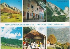 LECCO RIFUGIO GIOVANNI RIVA 02 PIATTEDO - SOCIETÀ ALPINA OPERAIA Cartolina