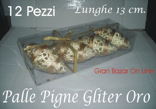 Palline natale palle pigna - natale,