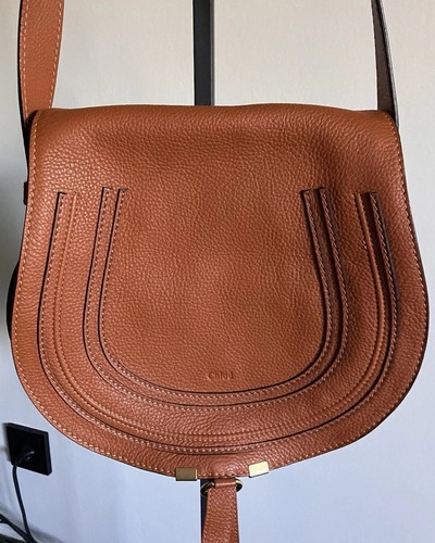 Orig chloé marcie saddle bag - chloÉ,