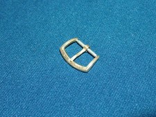 Fibbia per orologio da polso vintage universale Geneve in oro massiccio 14 carati 14 mm