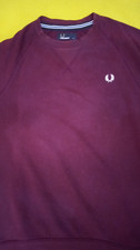 Felpa Fred Perry Loopback Crew