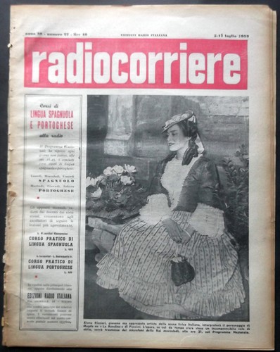 Radiocorriere 1953 elena - radiocorriere,