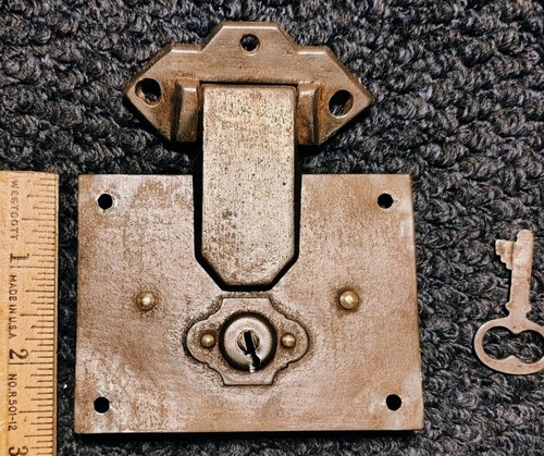 Antica serratura baule - serratura, hasp