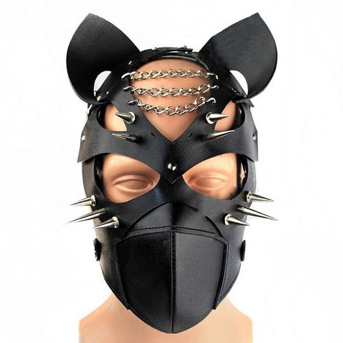 Maschera sadomaso cane lupo - maschera,