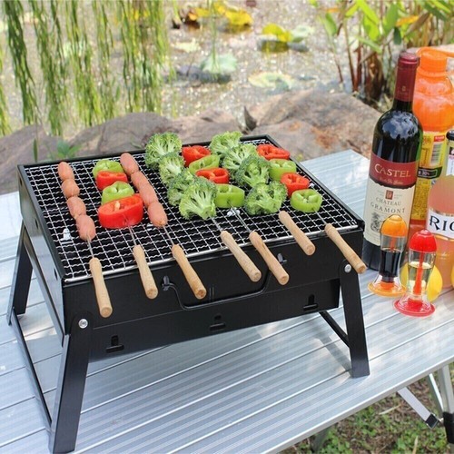Barbecue griglia carbone - a,