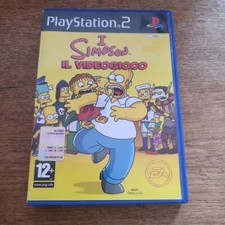 I SIMPSON IL VIDEOGIOCO PS2 PLAYSTATION 2 COMPLETO VERS ITA