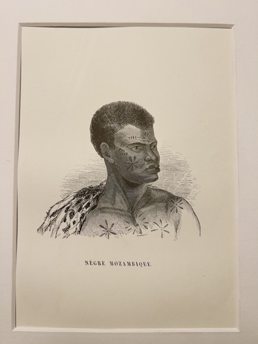 Ritratto nazionale mozambico - ritratto,