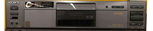 Lettore laser disc - disc, sony
