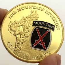 Moneta oro US Army 10th