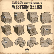 Western Legends 3d buildings