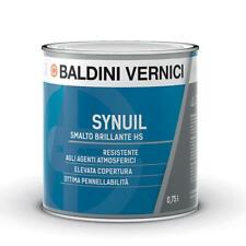Smalto Vernice brillante Baldini Synuil HS elevata copertura 750 ml ferro legno