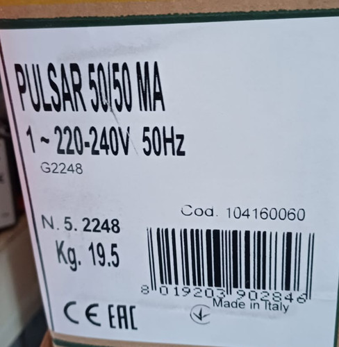 Pompa dab pulsar ma - pompa,
