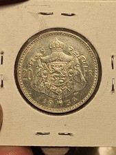 MONETA BELGIO BELGIE BELGIQUE  20 FRANCHI ARGENTO SILVER 1934 RE LEOPOLDO 