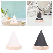 Porta anelli in legno per