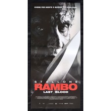 locandina RAMBO LAST BLOOD sylvester stallone Yvette Monreal paz vega B116