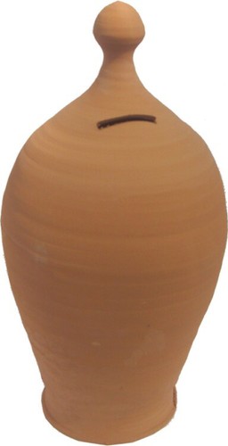 Salvadanaio terracotta 35 - terracotta, cm