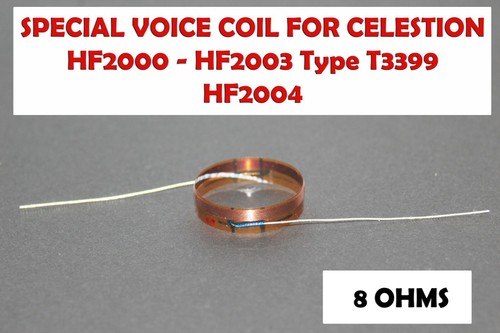 Replacement voice coil - coil, tweeter