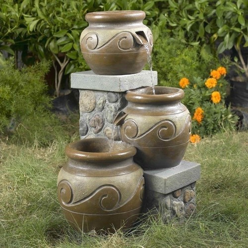 Tier pots jugs outdoor water - tier,