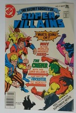 SECRET SOCIETY OF SUPER-VILLAINS #9 - Creeper App - VF/NM 1977 DC Vintage Comic