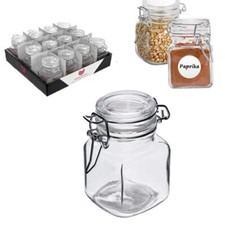 24 Barattoli in vetro per