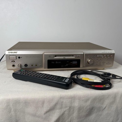 Sony mds je640 minidisc - sony, deck
