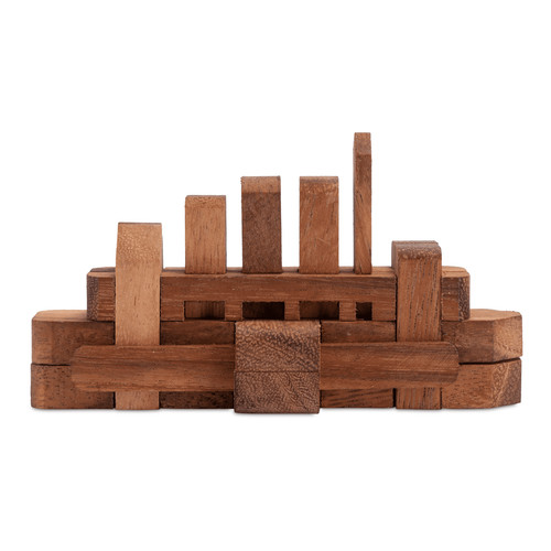 Nave puzzle in legno - -,