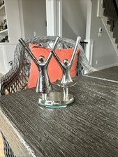 Statuina miniatura metallo