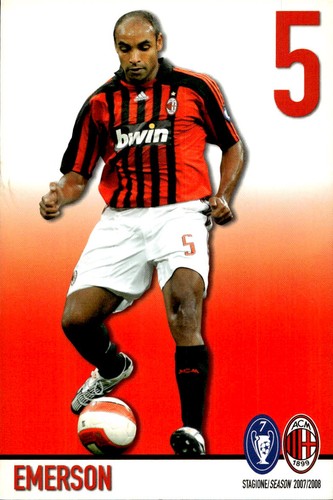 Cartolina calcistica milan - cartolina,