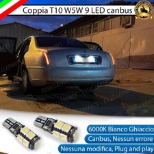 COPPIA LUCI TARGA 9 LED LANCIA