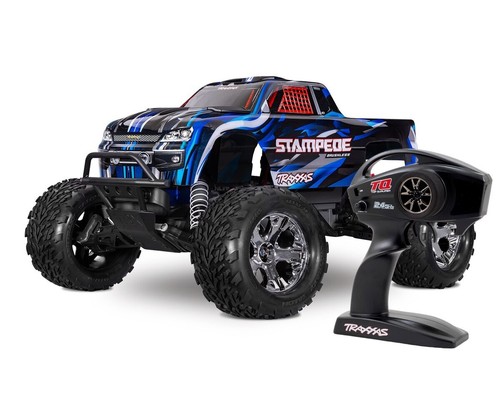 Traxxas stampede 2s blu - stampede, bl-2s