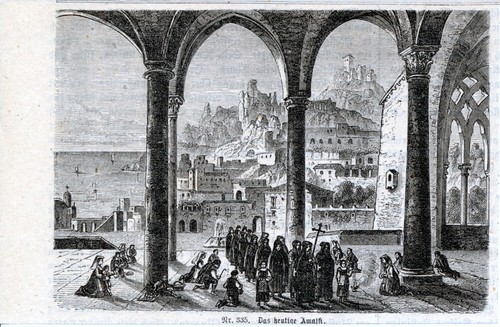 Amalfi 1870 picc - incisioni, su