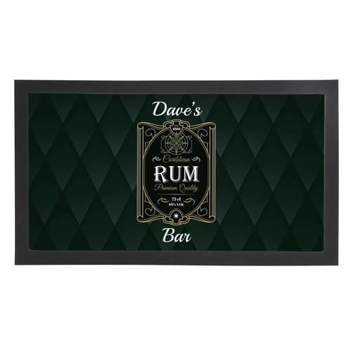Tappetino rum bar - rum,