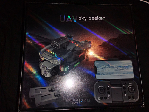 Uav sky seeker gray quadcopter - seeker,