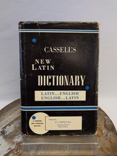 Cassell new latin to - latin,