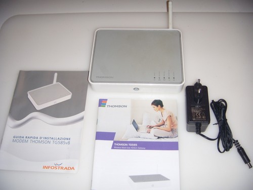 Thomson tg585 modem - tg585, router