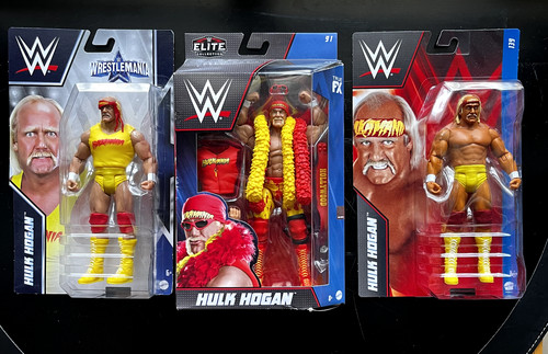 Lotto hulk hogan wwe 3 - hulk,