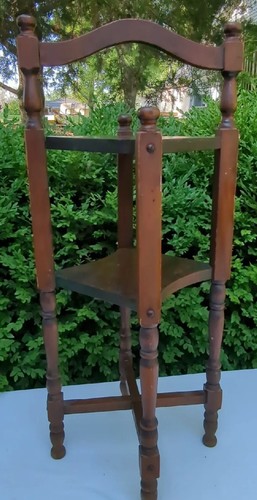 Antico tavolino tornito legno - antico,