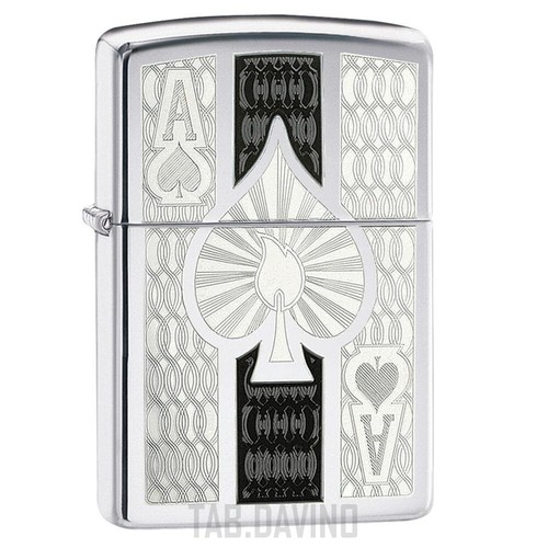 Zippo accendino ace design - zippo,