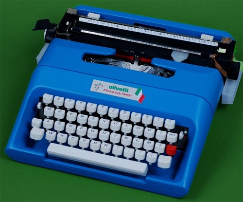Macchina scrivere olivetti - macchina,