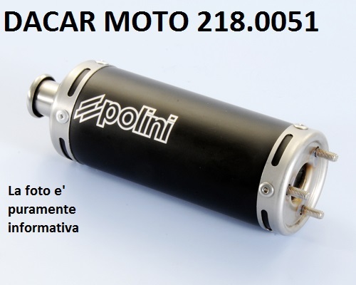 218 0051 silenziatore per - silenziatore,