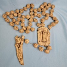 Rosario vintage in resina di