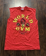 T-Shirt Vintage World Gym