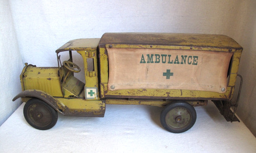 Antica ambulanza keystone - antica,