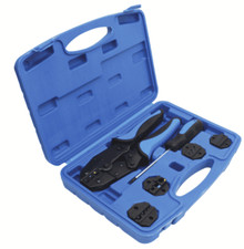 Pinza crimpatrice terminali