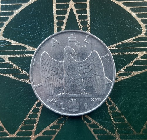 1 lira 1940 xviii - ,