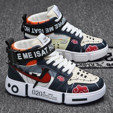 Sneaker scarpe per il tempo libero scarpe sportive scarpe con lacci scarpe Shoe Cos Anime Naruto unisex