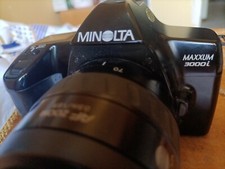 Macchina Fotografica Minolta a pellicola  35 mm   reflex af con ottica 35/70